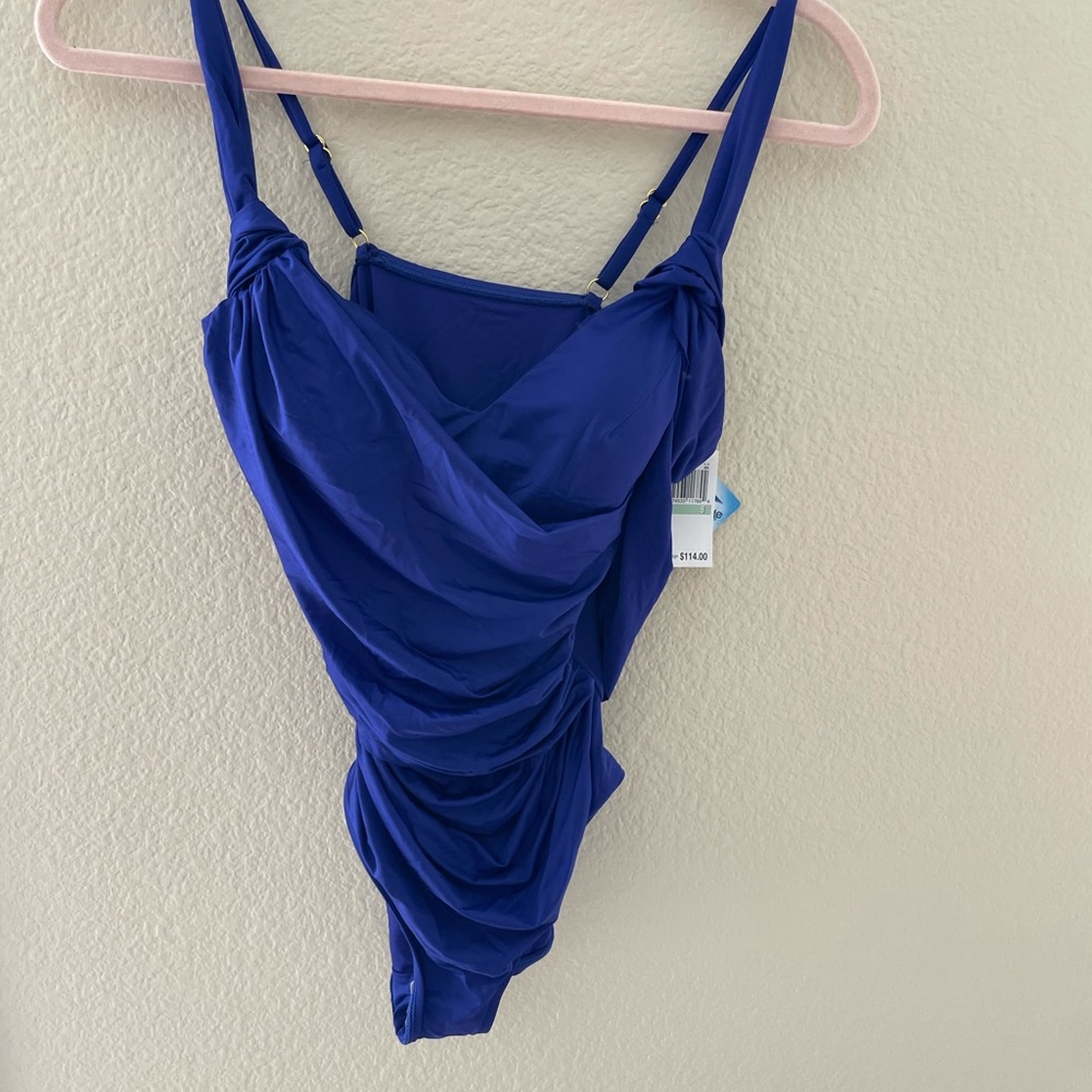 New Bradley Mischka swimsuit size 8